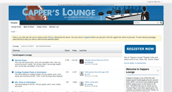 Desktop Screenshot of capperslounge.com